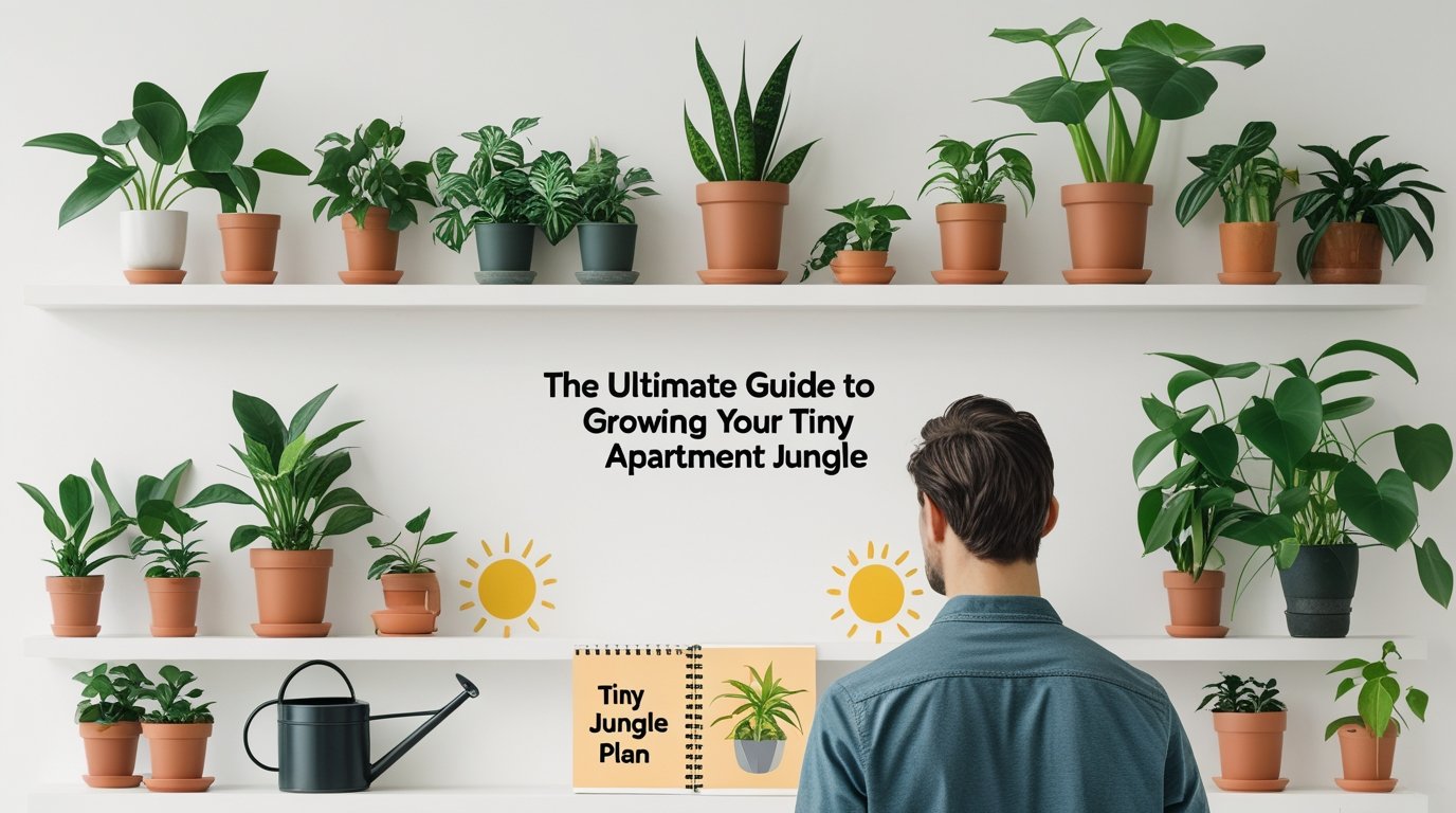The Ultimate Guide To Growing Your Tiny Apartment Jungle